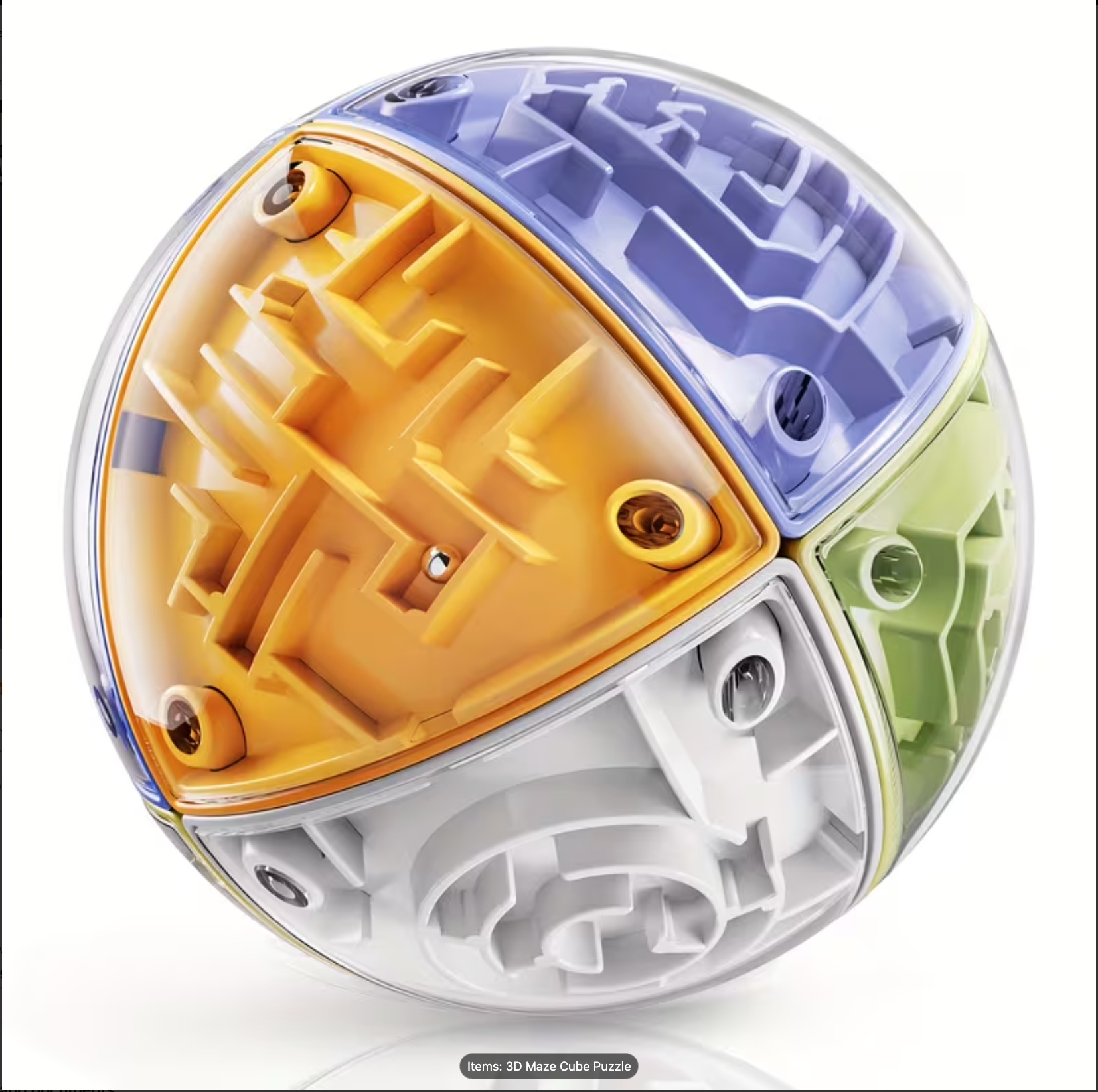 MindLoop™ Infinite Maze 🧠 - 3D Rotating Puzzle Ball