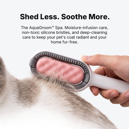 AquaGroom™ Spa – Hydrating Pet Massage Brush
