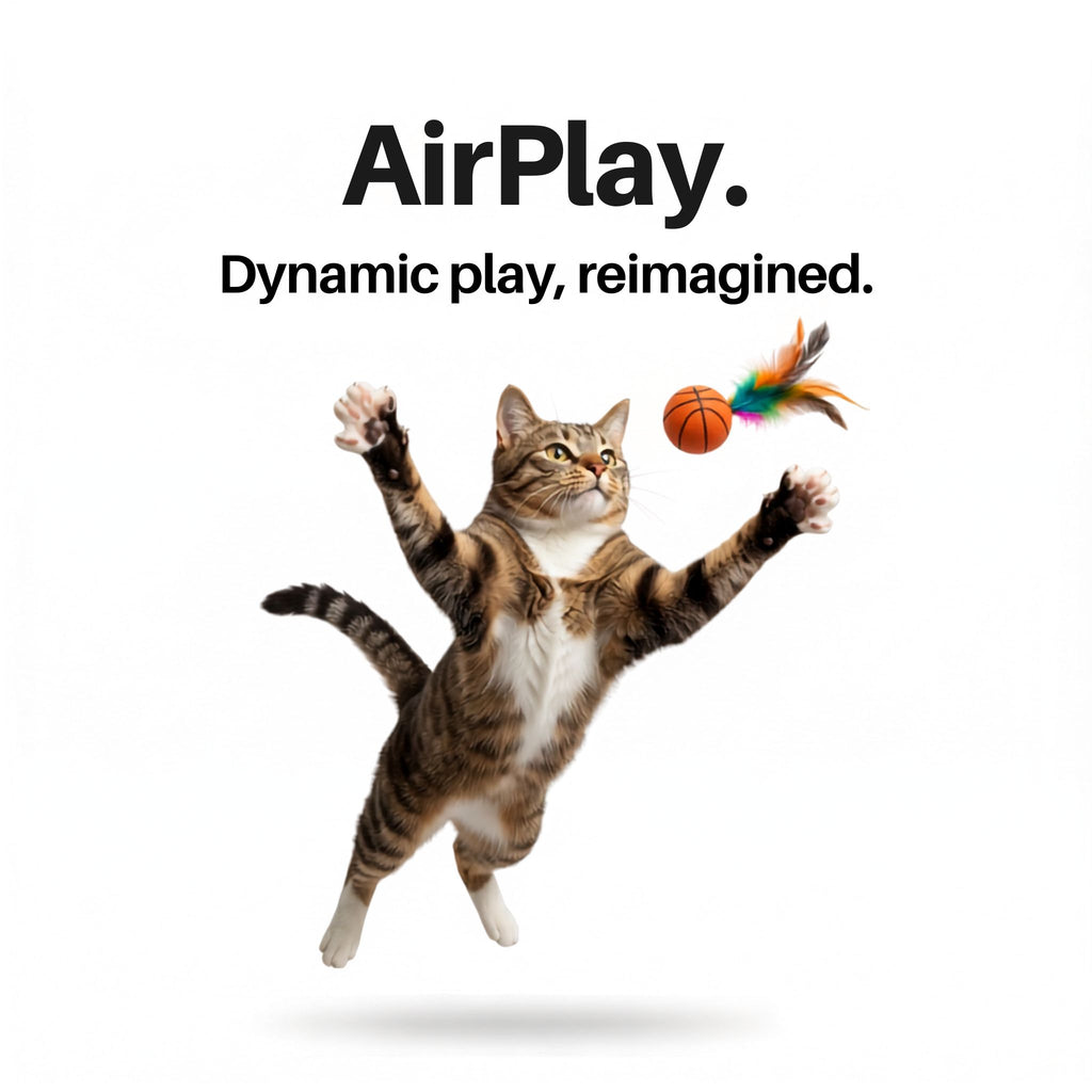 WobbleStrike™ Feather Teaser 🐾 - Kinetic Hunting Toy for Indoor Cats