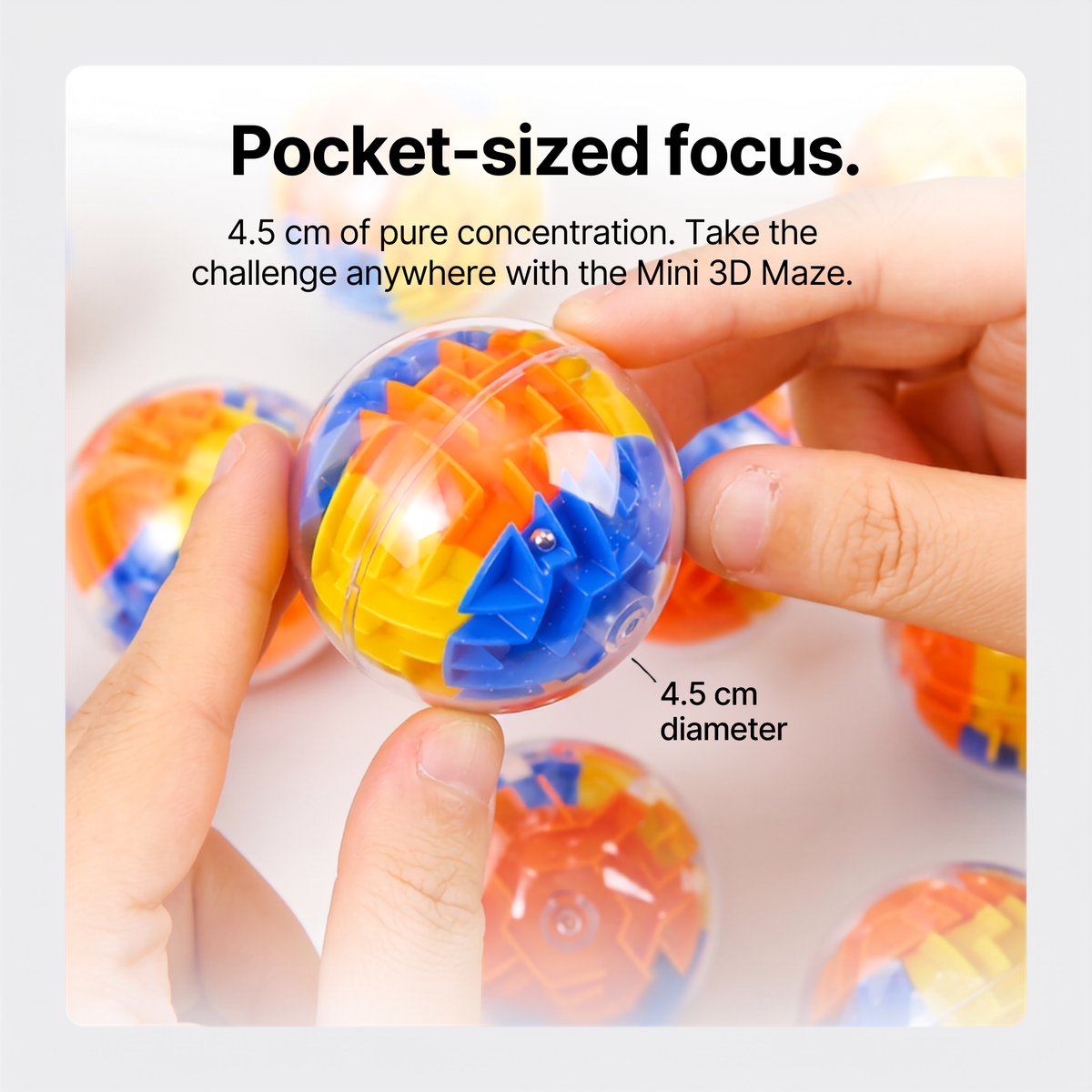 LogicOrb™ Mini 🧠 – Brain-Teasing Puzzle Ball